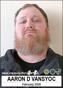 Aaron Dean Vansyoc a registered Sex Offender of Iowa