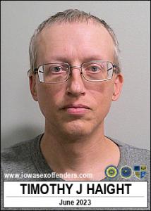 Timothy James Haight a registered Sex Offender of Iowa
