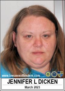 Jennifer Linn Dicken a registered Sex Offender of Iowa