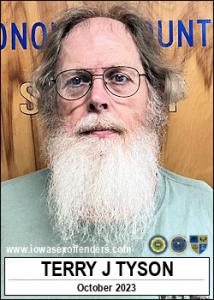 Terry James Tyson a registered Sex Offender of Iowa