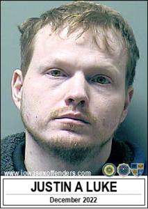 Justin Andrew Luke a registered Sex Offender of Iowa