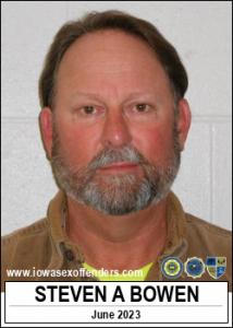 Steven Alan Bowen a registered Sex Offender of Iowa