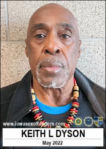 Keith Leon Dyson a registered  of Iowa