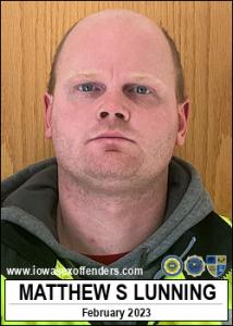 Matthew Steven Lunning a registered Sex Offender of Iowa