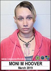 Moni Marie Hoover a registered Sex Offender of California