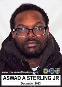 Aswad Akida Sterling Jr a registered Sex Offender of Iowa