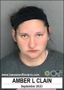 Amber Lynn Clain a registered Sex Offender of Iowa