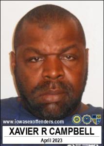 Xavier Robert Campbell a registered Sex Offender of Iowa