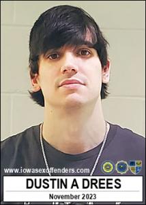 Dustin Andrew Drees a registered Sex Offender of Iowa