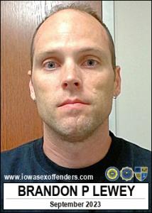 Brandon Paul Lewey a registered Sex Offender of Iowa