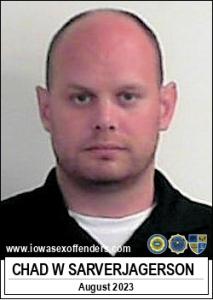 Chad Wayne Sarverjagerson a registered Sex Offender of Iowa