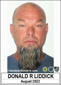 Donald Russel Lewis Liddick a registered Sex Offender of Iowa