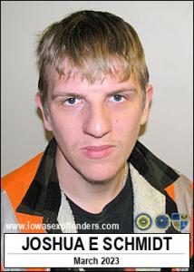 Joshua Erik David Lee Schmidt a registered Sex Offender of Iowa