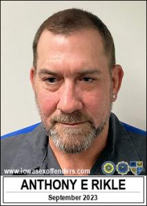 Anthony Elwood Rikle a registered Sex Offender of Iowa