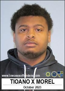 Tioano Xavier Brenton Morel a registered Sex Offender of Iowa