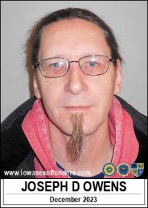 Joseph Dewitt Owens a registered Sex Offender of Iowa