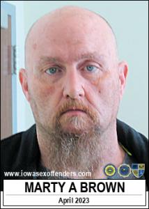 Marty Allen Brown a registered Sex Offender of Iowa