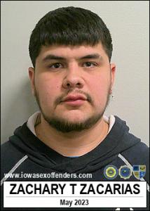 Zachary Tyler Zacarias a registered Sex Offender of Iowa