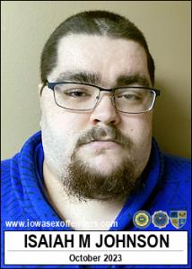 Isaiah Micheal Dean Johnson a registered  of Iowa