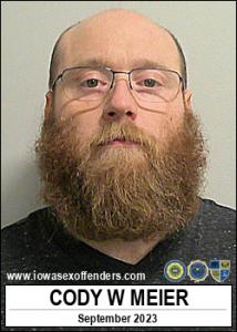 Cody William Meier a registered Sex Offender of Iowa