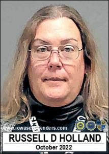 Russell David Holland a registered Sex Offender of Iowa
