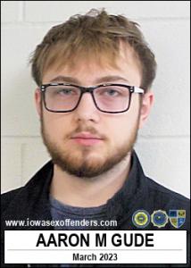 Aaron Michael Gude a registered Sex Offender of Iowa