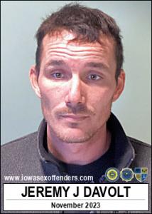 Jeremy James Davolt a registered Sex Offender of Iowa