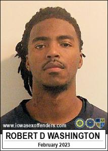 Robert Deon Washington a registered  of Iowa