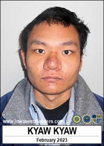 Kyaw Kyaw a registered Sex Offender of Iowa