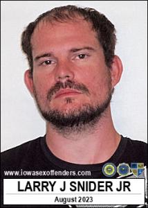 Larry James Snider Jr a registered Sex Offender of Iowa