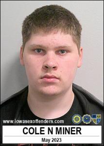 Cole Noland Miner a registered Sex Offender of Iowa