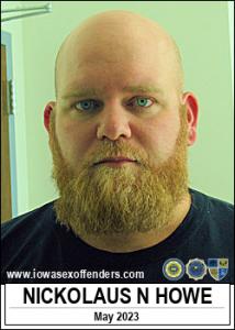 Nickolaus Noah Glen Howe a registered Sex Offender of Iowa