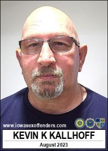 Kevin Kirt Kallhoff a registered Sex Offender of Iowa