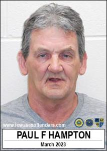 Paul Frederick Hampton a registered Sex Offender of Iowa