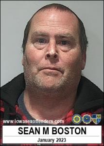 Sean Michael Boston a registered Sex Offender of Iowa