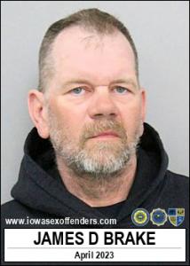 James Dee Brake a registered Sex Offender of Iowa