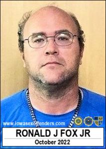 Ronald Jay Fox Jr a registered Sex Offender of Iowa