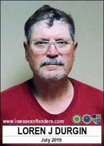 Loren Joseph Durgin a registered Sex Offender of Iowa