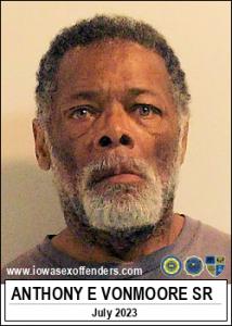 Anthony Eugene Vonmoore Sr a registered Sex Offender of Iowa