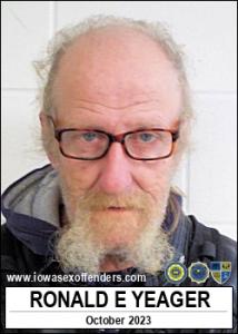 Ronald Eugene Yeager a registered Sex Offender of Iowa
