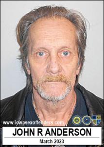 John Raymond Anderson a registered Sex Offender of Iowa