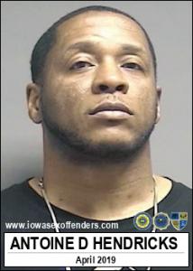 Antoine Dushawn Hendricks a registered Sex Offender of Iowa