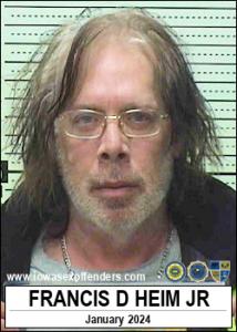 Francis Donald Heim Jr a registered Sex Offender of Iowa