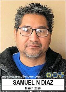 Samuel Narciso Diaz a registered Sex Offender of Iowa