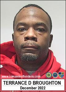 Terrance Demarcus Broughton a registered Sex Offender of Iowa