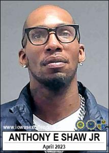 Anthony Ervin Shaw Jr a registered Sex Offender of Iowa