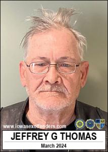 Jeffrey Gene Thomas a registered Sex Offender of Iowa