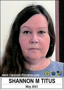 Shannon Michelle Titus a registered Sex Offender of Iowa