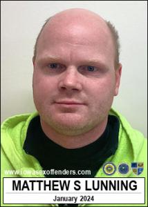 Matthew Steven Lunning a registered Sex Offender of Iowa