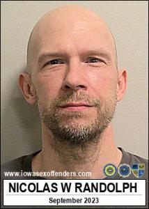Nicolas Wayne Randolph a registered Sex Offender of Iowa